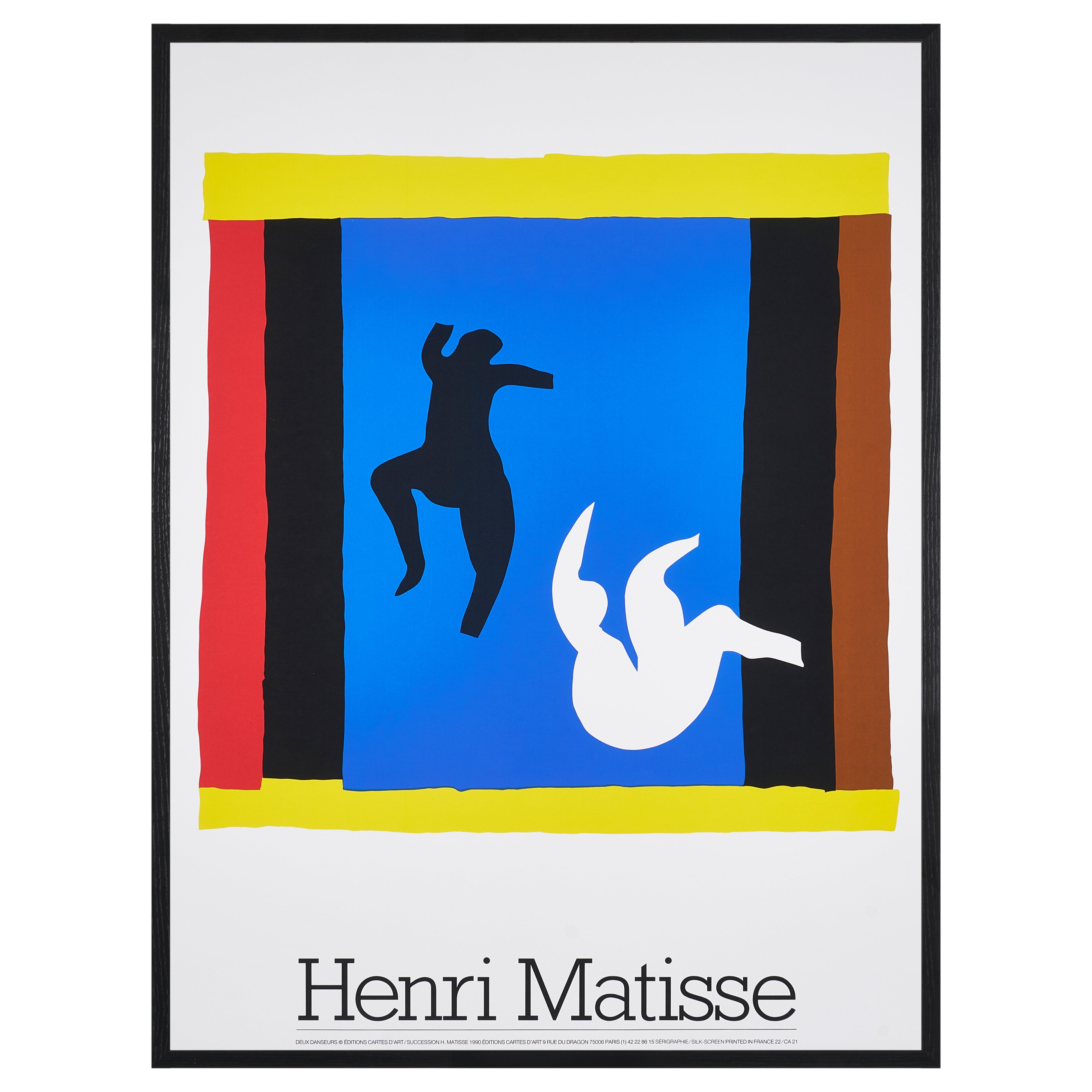 限定5枚】DEUX DANSEURS 1938 - EDITIONS CARTES D'ART 1990 / アンリ