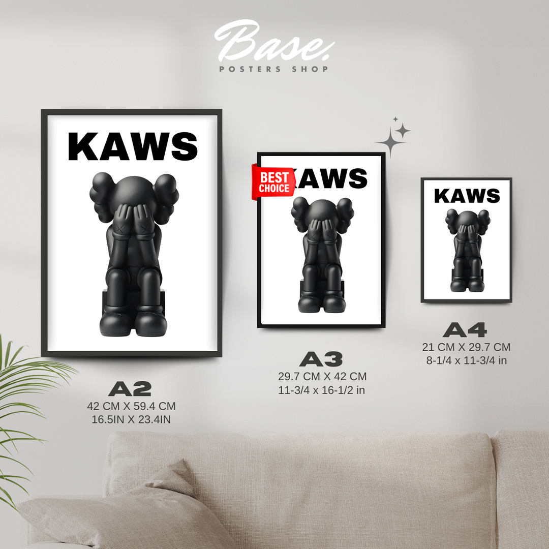 KAWS EXCLUSIVE realmadHECTIC フライヤー チラシ KAWS