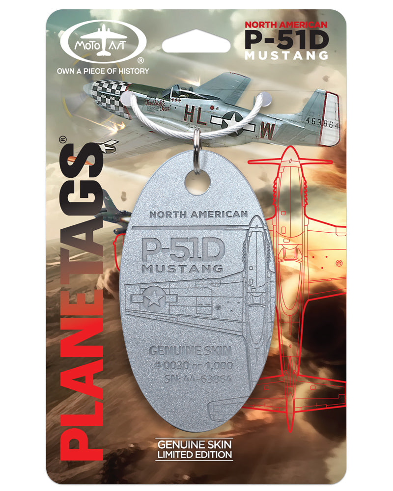 North American P-51D Mustang - 44-63864 – MotoArt PlaneTags