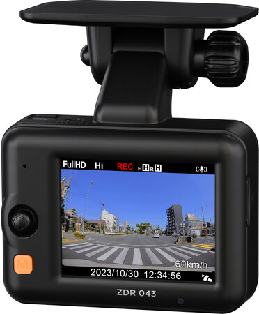 業界最小クラスの2カメラドライブレコーダー「ZDR043」発売 企業