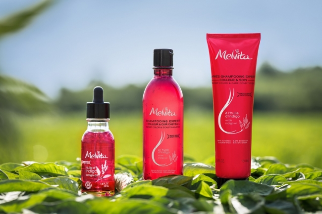 世界初* インディゴオイルの「赤い」ヘアケアが新発売 | メルヴィータ