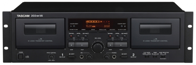 業務用ダブルカセットデッキ『202MKVII』を新発売 | ティアック株式