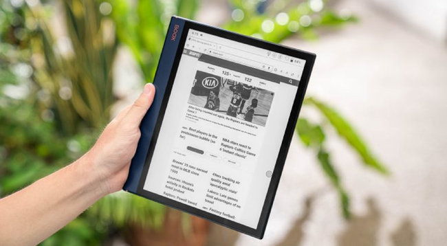 複数のアプリでマルチタスクを実行できるAndroid搭載のE-ink電子