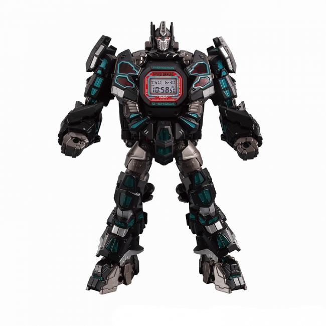 G-SHOCK”とトランスフォーマーのコラボレーションモデル | カシオ