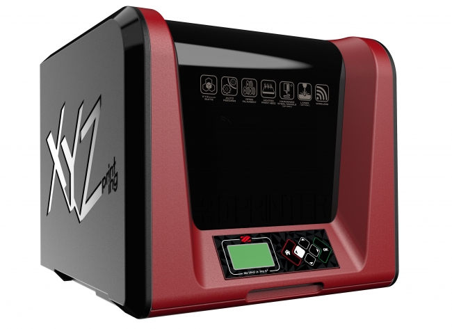 ABSフィラメントが使えるプロフェッショナル向け小型3Dプリンター「ダ