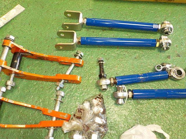 GRS180 クラウン アーム交換 スライドキャンバーキット取り付け