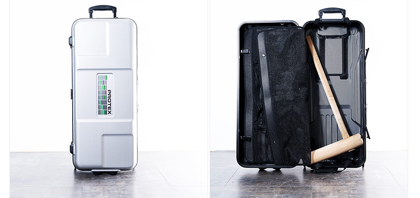 受託手荷物対応＞86cm収納×容量70L長尺スリムキャリーFP-80 | PROTEX