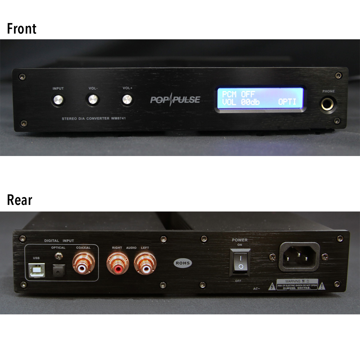 一流のDAコンバーターに迫るDAコンバーター POPPULSE WM8741