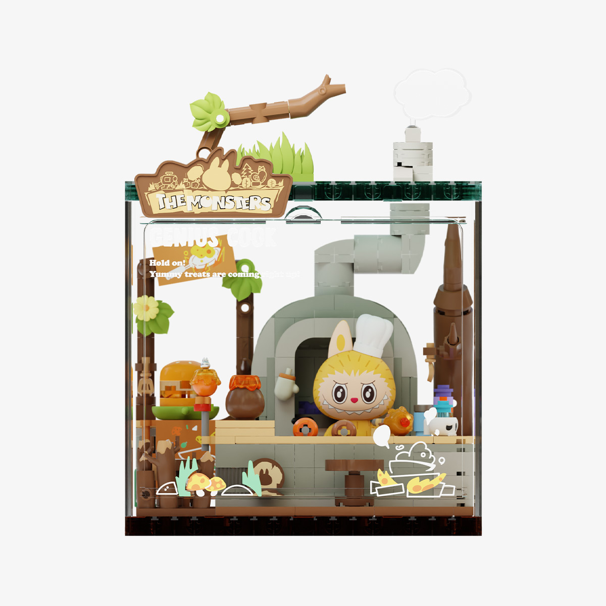 THE MONSTERS Forest Secret Base Series Blocks Wave II-Magical