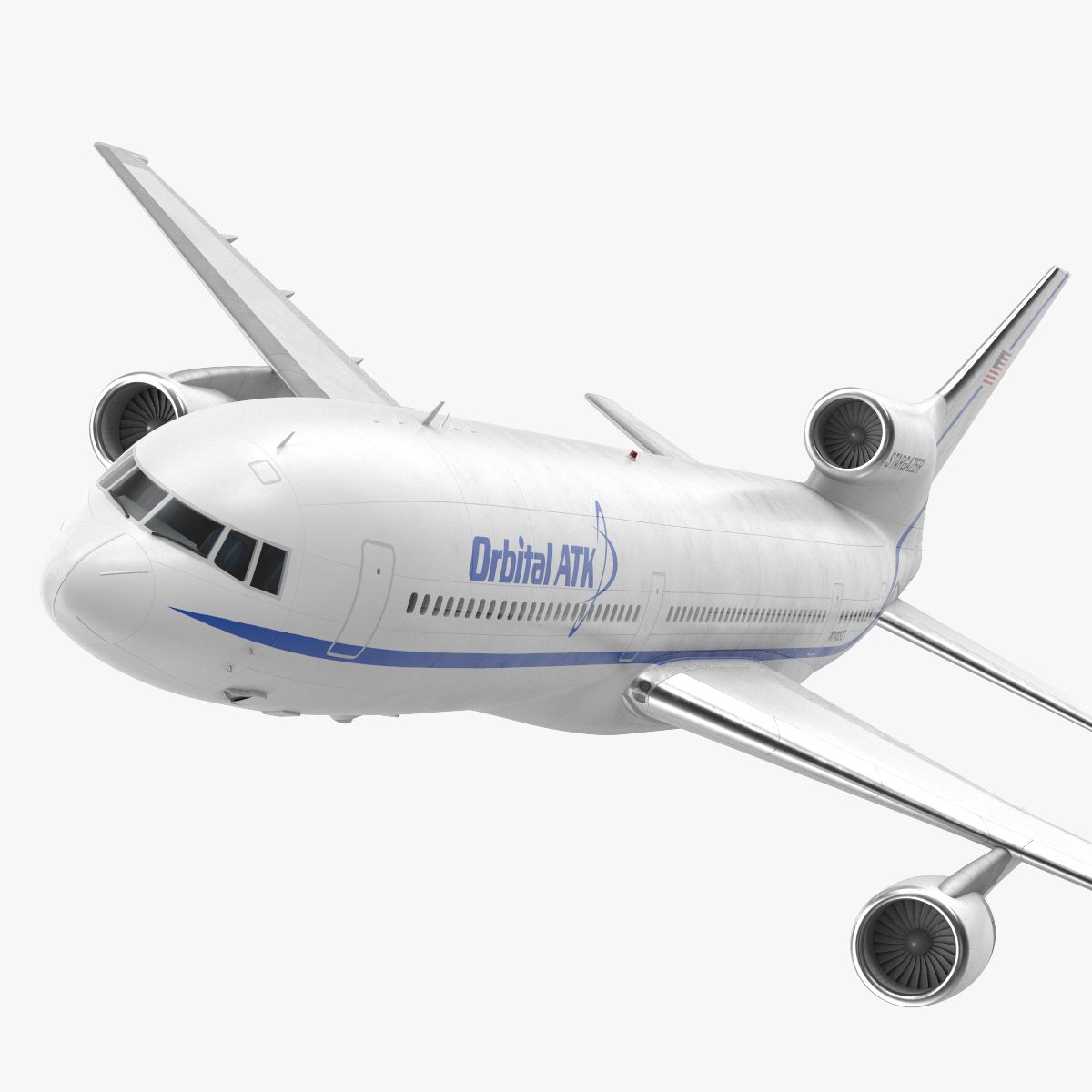 デルタ航空 ロッキード L-1011 トライスター フライト 3Dモデル $129