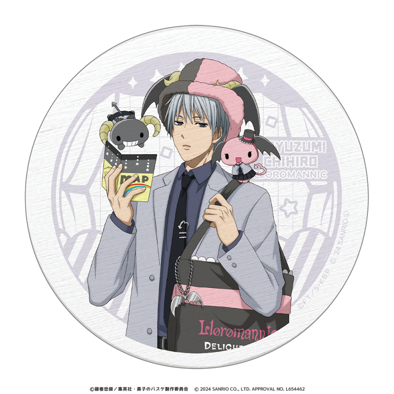 黒子のバスケ×サンリオキャラクターズ 白雲石コースター 黛 千尋