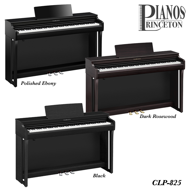 Yamaha CLP-825 Clavinova Digital Piano - Yamaha Pianos of Princeton