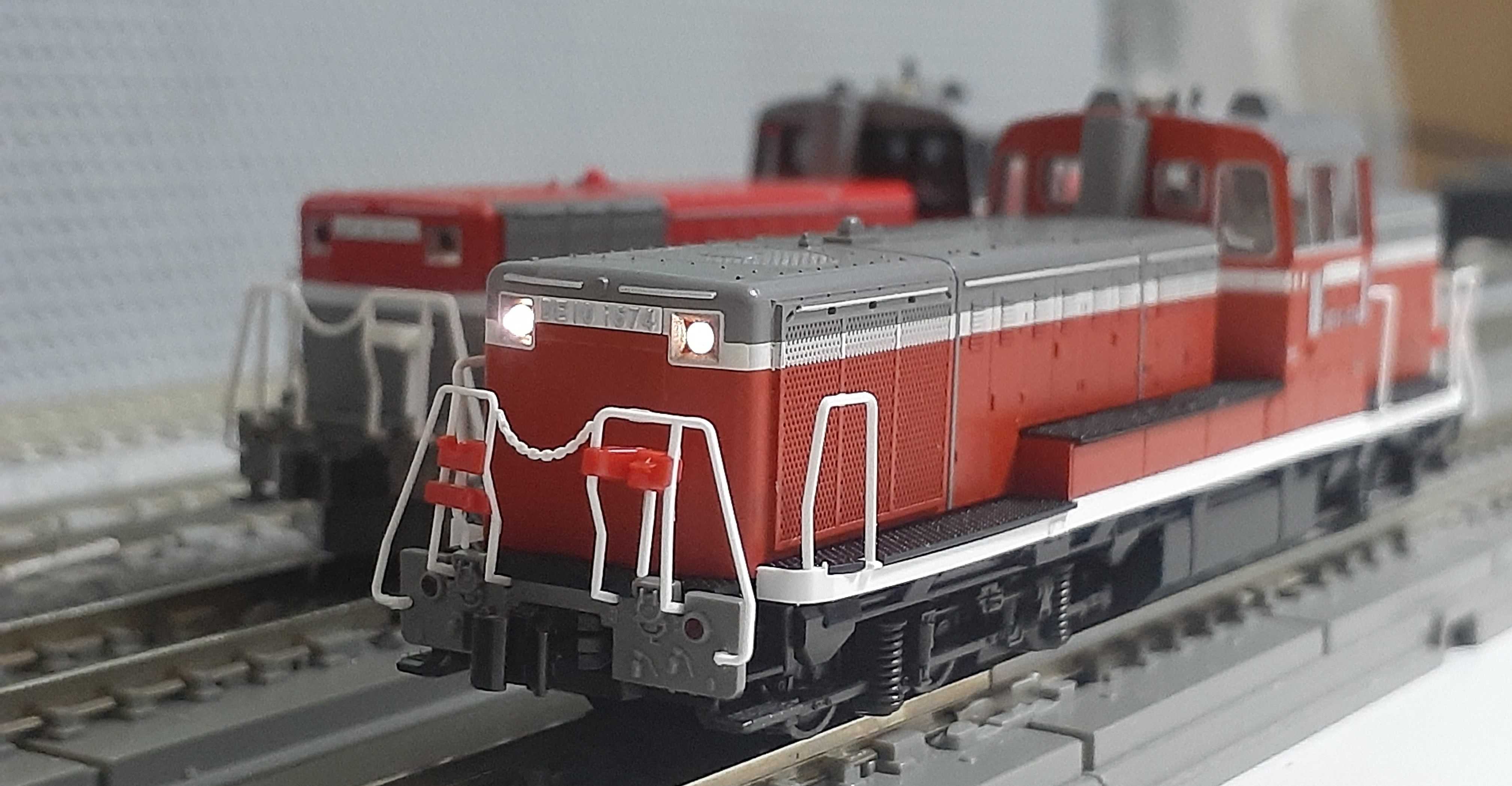 🔴入線 Kato 7011-2 DE10 暖地形 入線 その① - 竹ノ塚総合車両