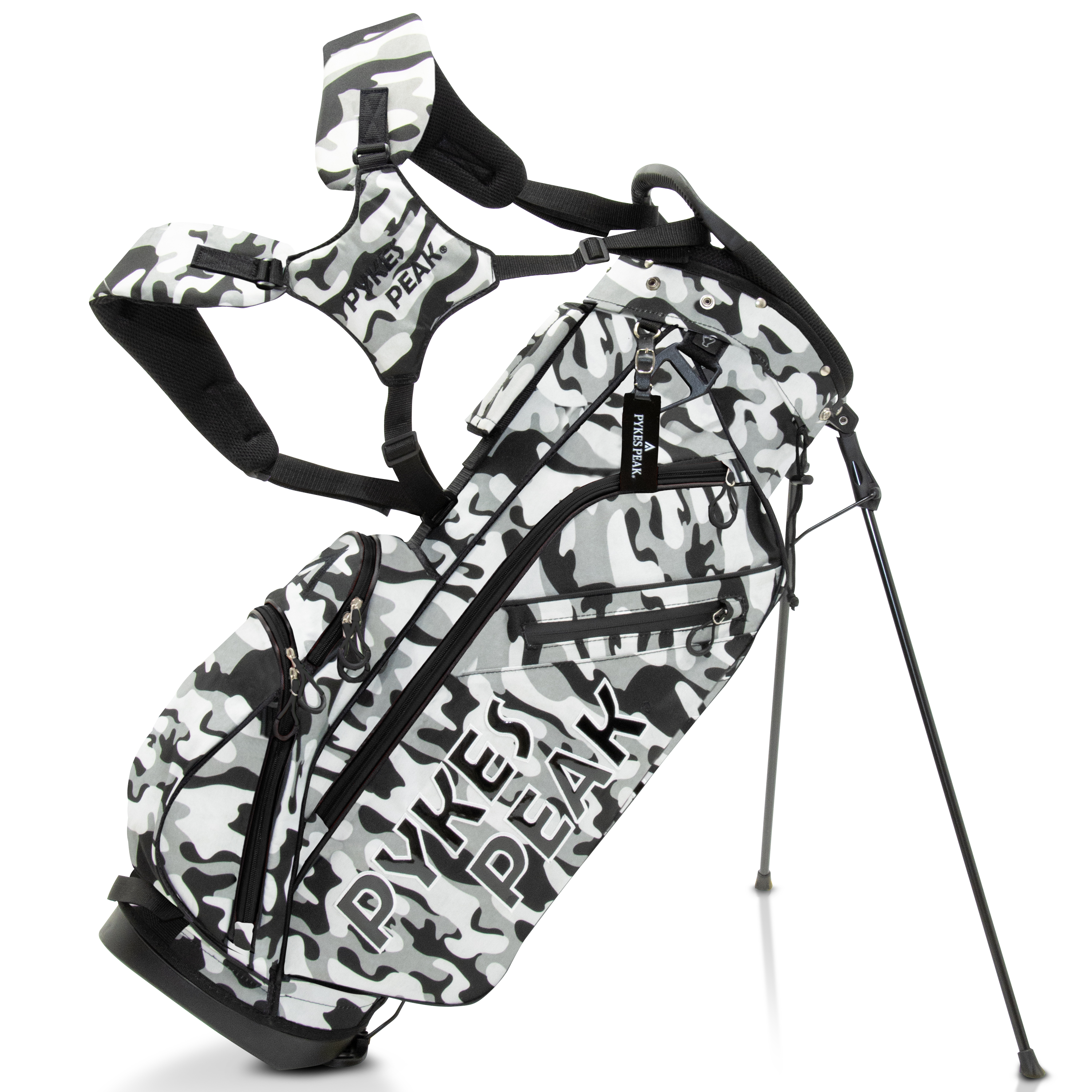 PYKES PEAK（パイクスピーク）キャディーバッグ(スタンド式)【軽量 2.2