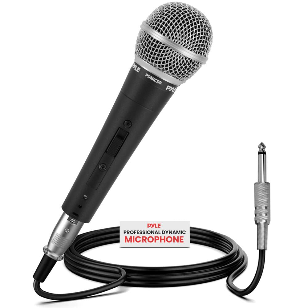Dynamic Vocal Microphone - High Signal Output - Zinc Alloy