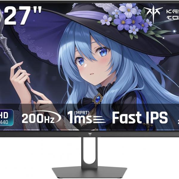 200Hz×WQHDでこの価格。ゲームの没入感が一段上がる27インチモニターを