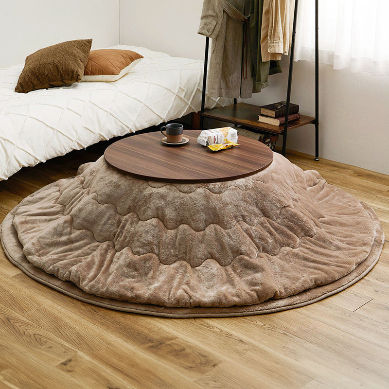 こたつ薄掛け布団 190cm丸【丸形】こたつ布団 コタツ布団 無地