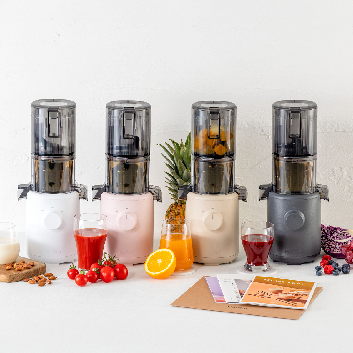 ヒューロム 手軽に始めるジュースライフ スロージューサ- HUROM