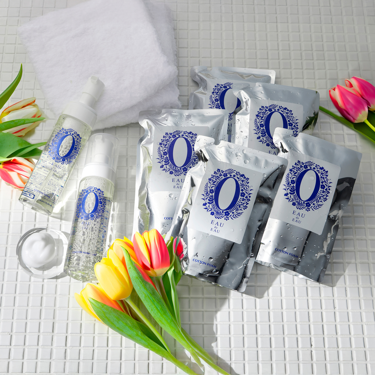 オーデュオー コットンフォームマーベラスモイスト2本+レフィル5個