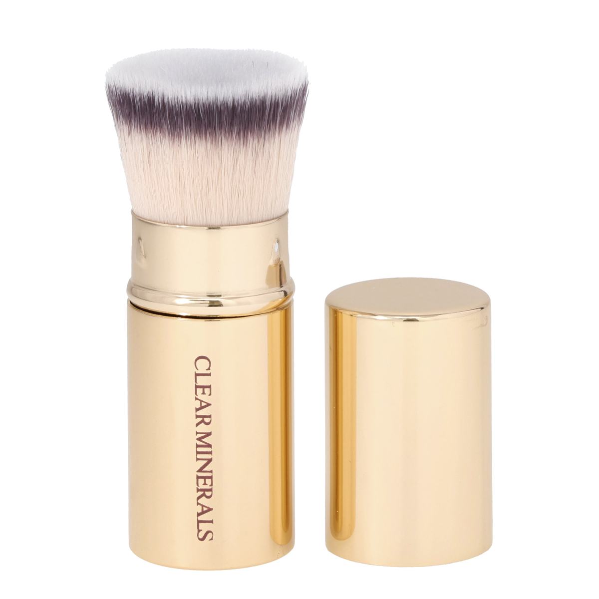 クリアミネラルズ100%ミネラルファンデーション2個&ブラシセットP付