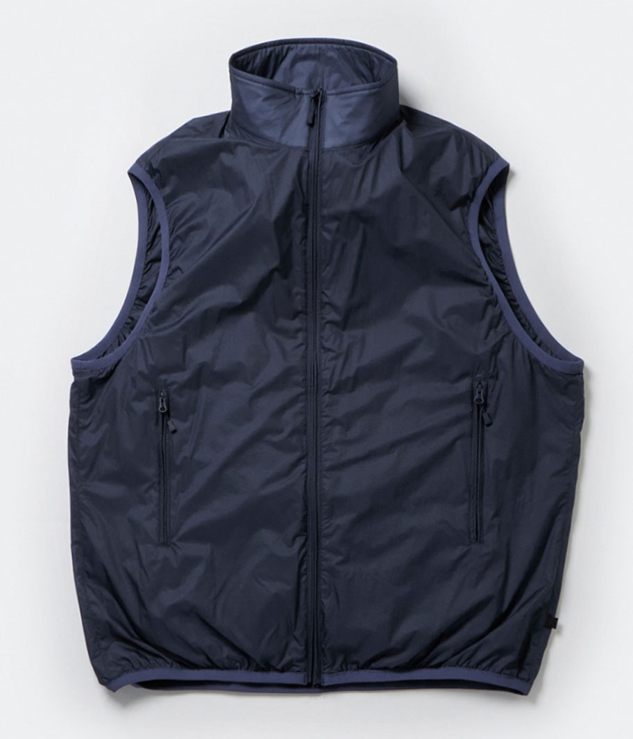 DAIWA PIER 39 TECH REVERSIBLE WIND SHIELD VEST [NAVY] - Fresh