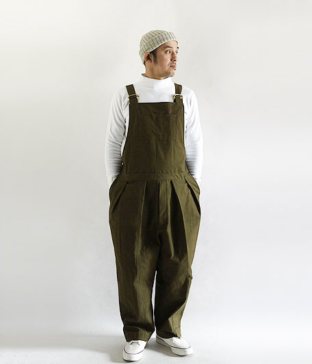 NEAT 1955 Tent Cloth OVERALL [OLIVE] - Fresh Service NECESSARY or