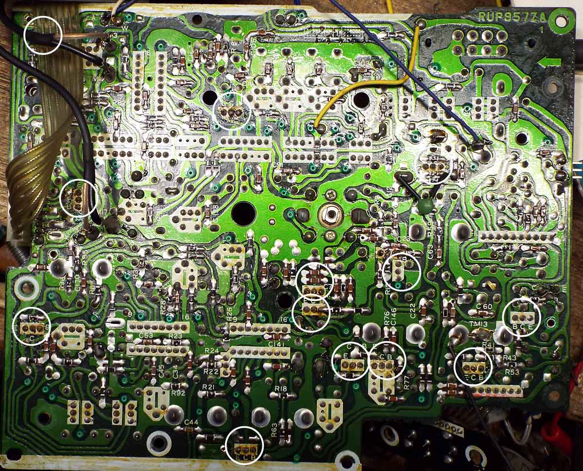 BCLラジオの修理体験記 RF－2600