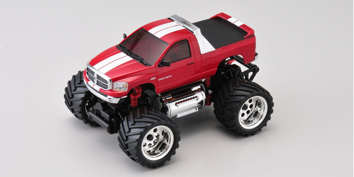 京商 ミニッツモンスター ダッジ ラム ブルー ジャンク扱い AM基盤 京