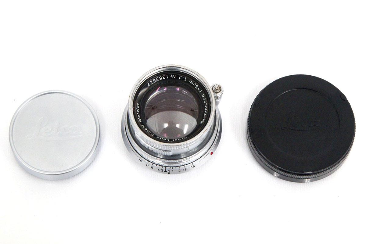 Summicron 5cm F2 沈胴式 シルバー ライカMマウント用 γA5230-2M3B-ψ