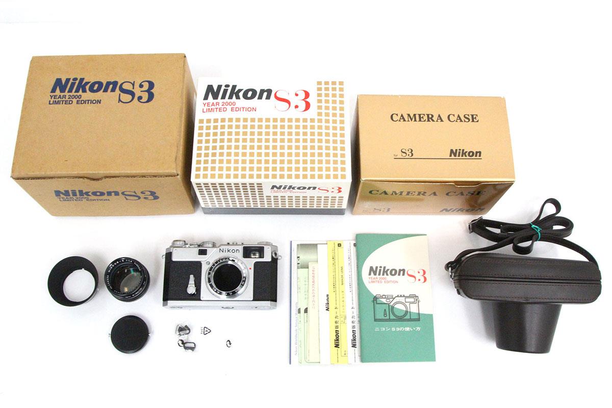 S3 2000年記念モデル NIKKOR-S 50mm F1.4レンズ付 γA6069-2K4-ψ