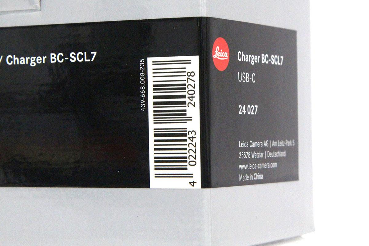 BC-SCL7 バッテリーチャージャー M11用 24027 γA5735-2D3 | ライカ