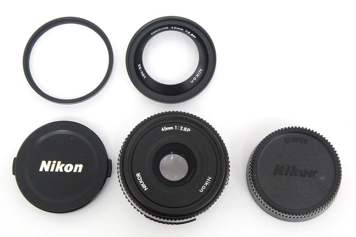 Ai Nikkor 45mm F2.8P ブラック CA01-A9804-2B2H-ψ | ニコン | 一眼