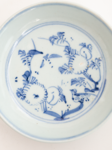 Plate (19c末) - 中国清花鳥文小皿① – RECTOHALL