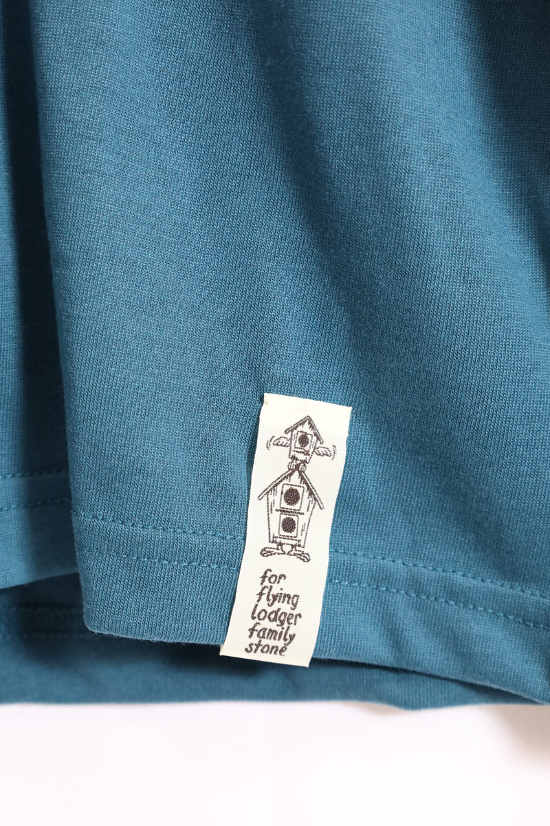 BAMBOO SHOOTS x Mountain Research / D. I. T. W. TEE(Q.D) - Peacock