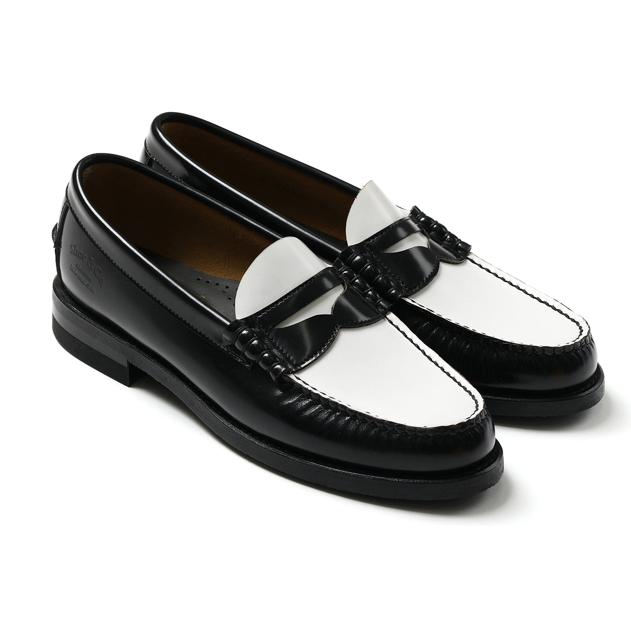 Men's Loafer_Black White – REGAL Shoe & Co.