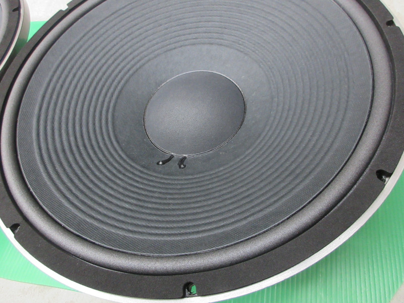 JBL 2121H、2231H スピーカーユニット リコーン・フレーム研磨 修理