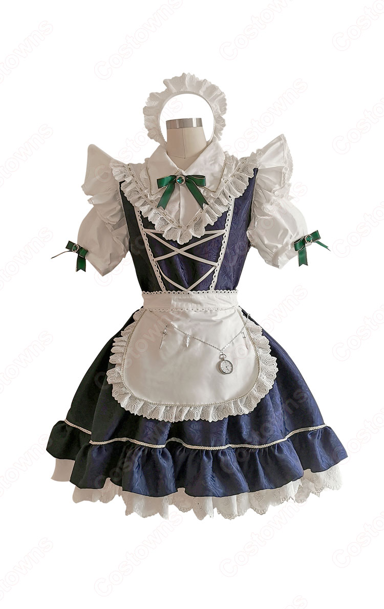 東方 十六夜咲夜（いざよいさくや） メイド服 コスプレ衣装 『東方