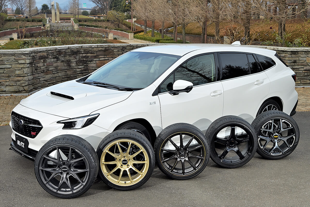 スバル・新型レヴォーグ】レヴォーグのイメージをホイールで変える