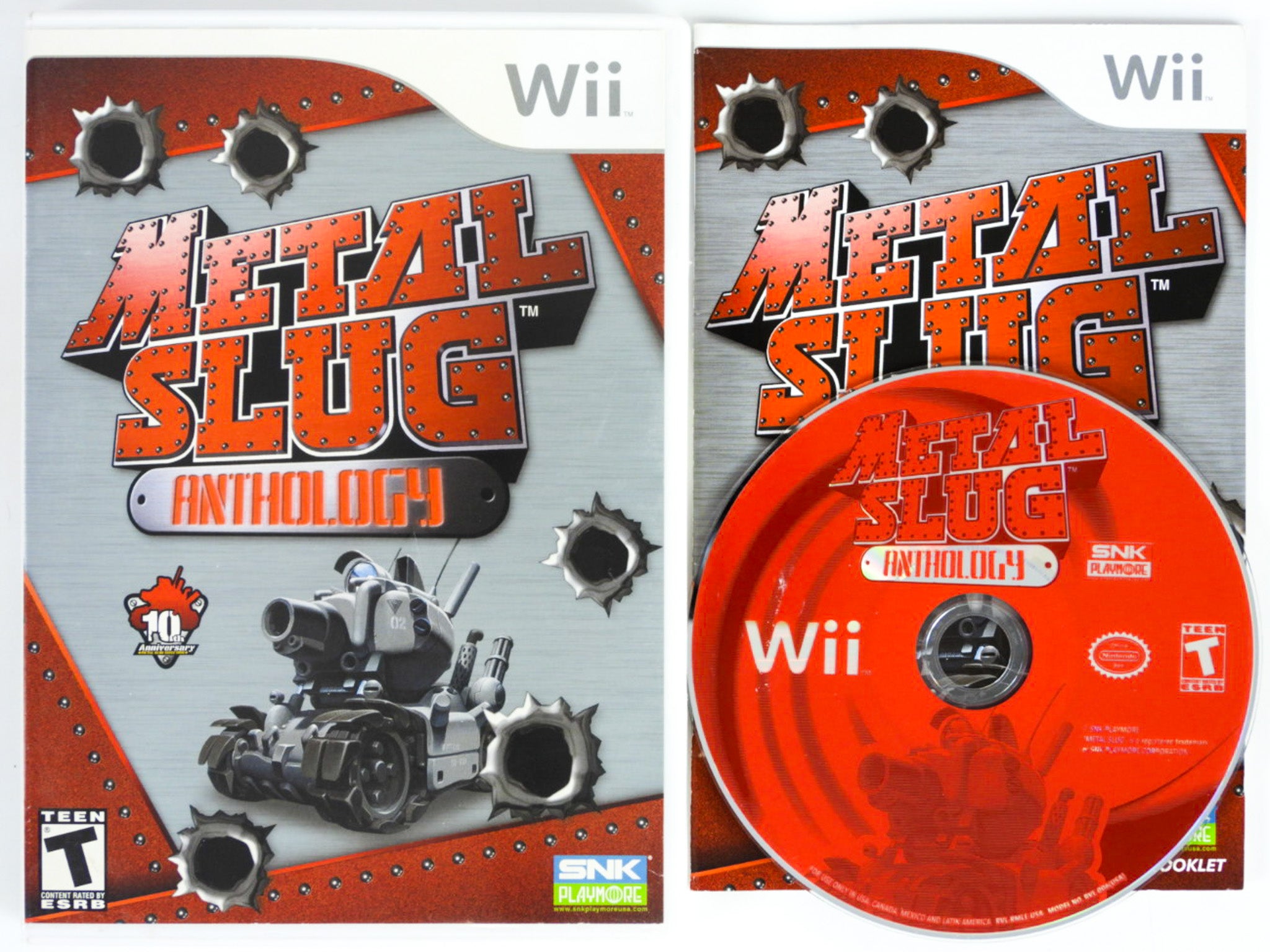 Wii北米版】l Slug Anthology 未開封品 Wii北米版】l Slug Anthology