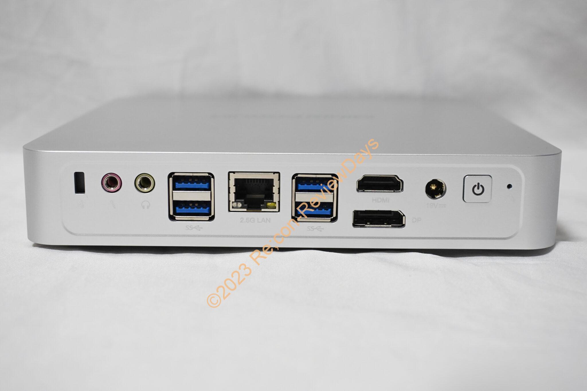 MINISFORUM製のIntel 第11世代Core i7-11800Hを搭載したミニPC「TH80