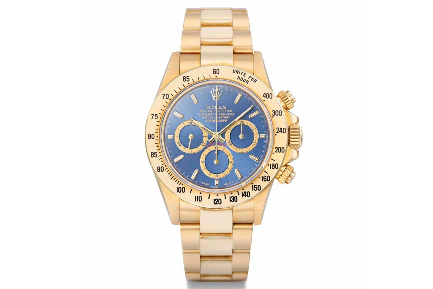 The One: The Rolex Daytona Reference 116508 in gold with a green dial