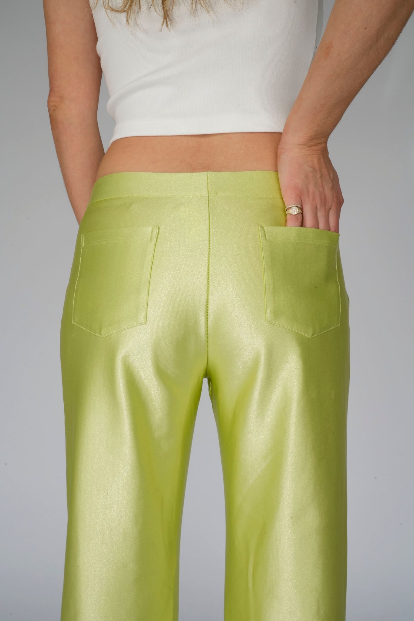 Wasabi Low-Rise Trouser – Rezek Studio