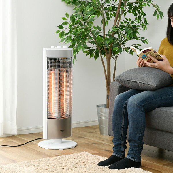 楽天市場】山善 YAMAZEN グラファイトヒーター DCTS-B12(WS) | 価格