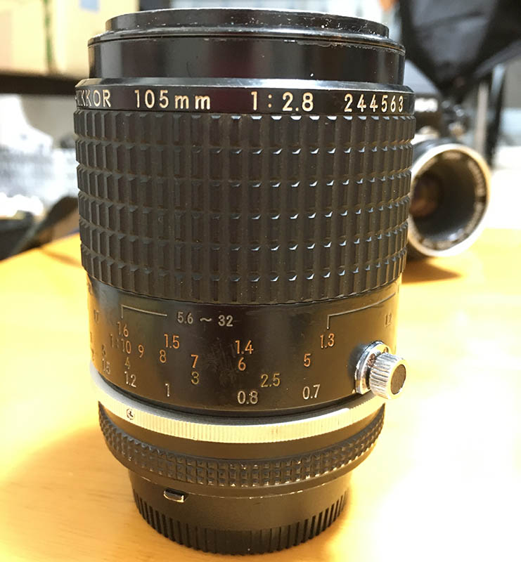 Repair: Micro-Nikkor 105mm f/2.8 Ai-S | Richard Haw's Classic