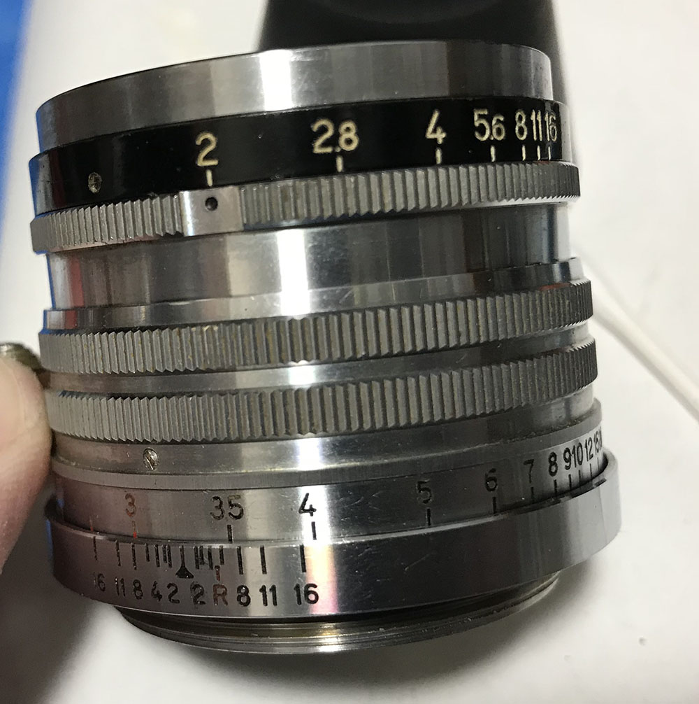 Repair: Nikkor-H.C 5cm f/2 (Blackbelt) | Richard Haw's Classic
