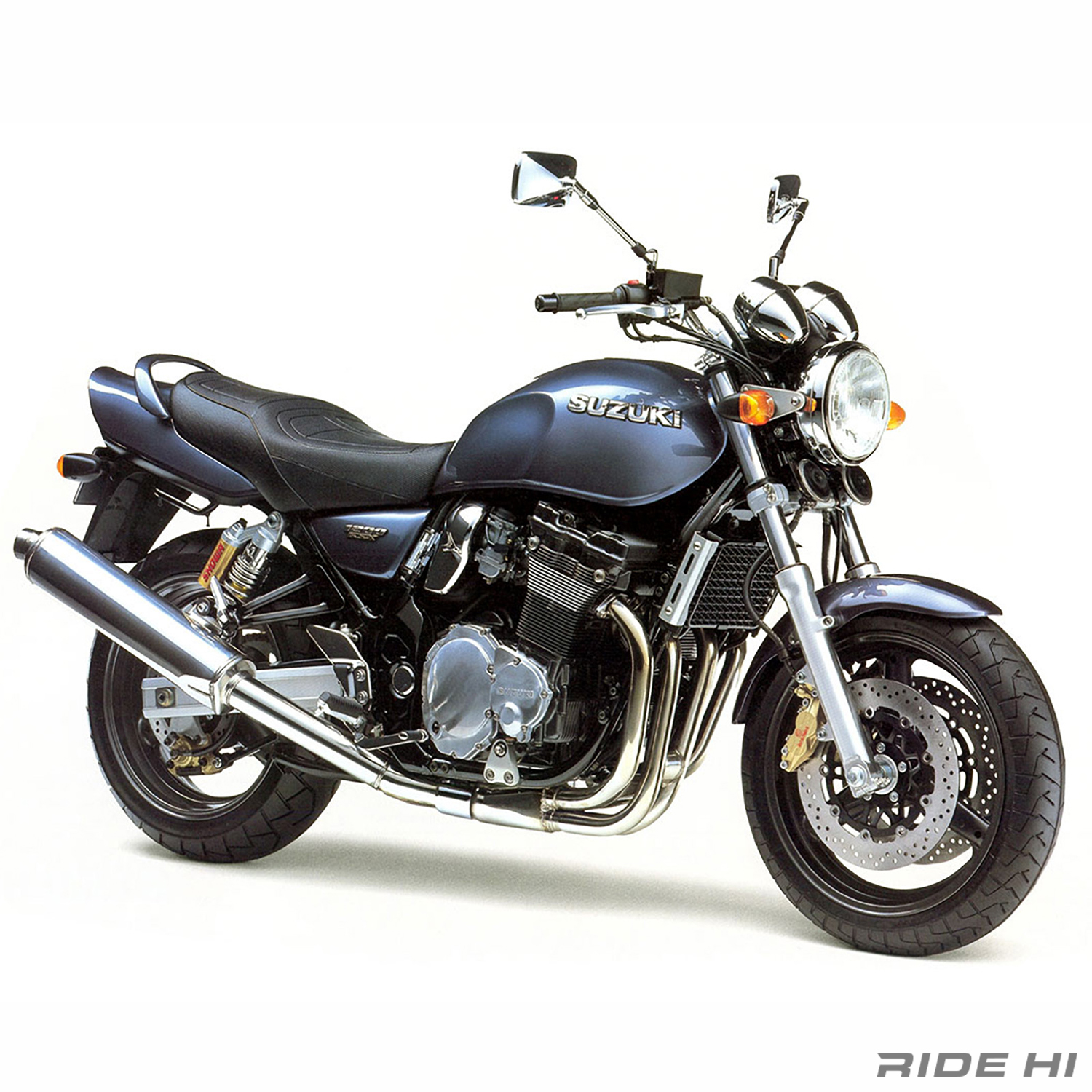 イナズマ（400）とほぼ同じ車体だった油冷INAZUMA1200！【このバイクに