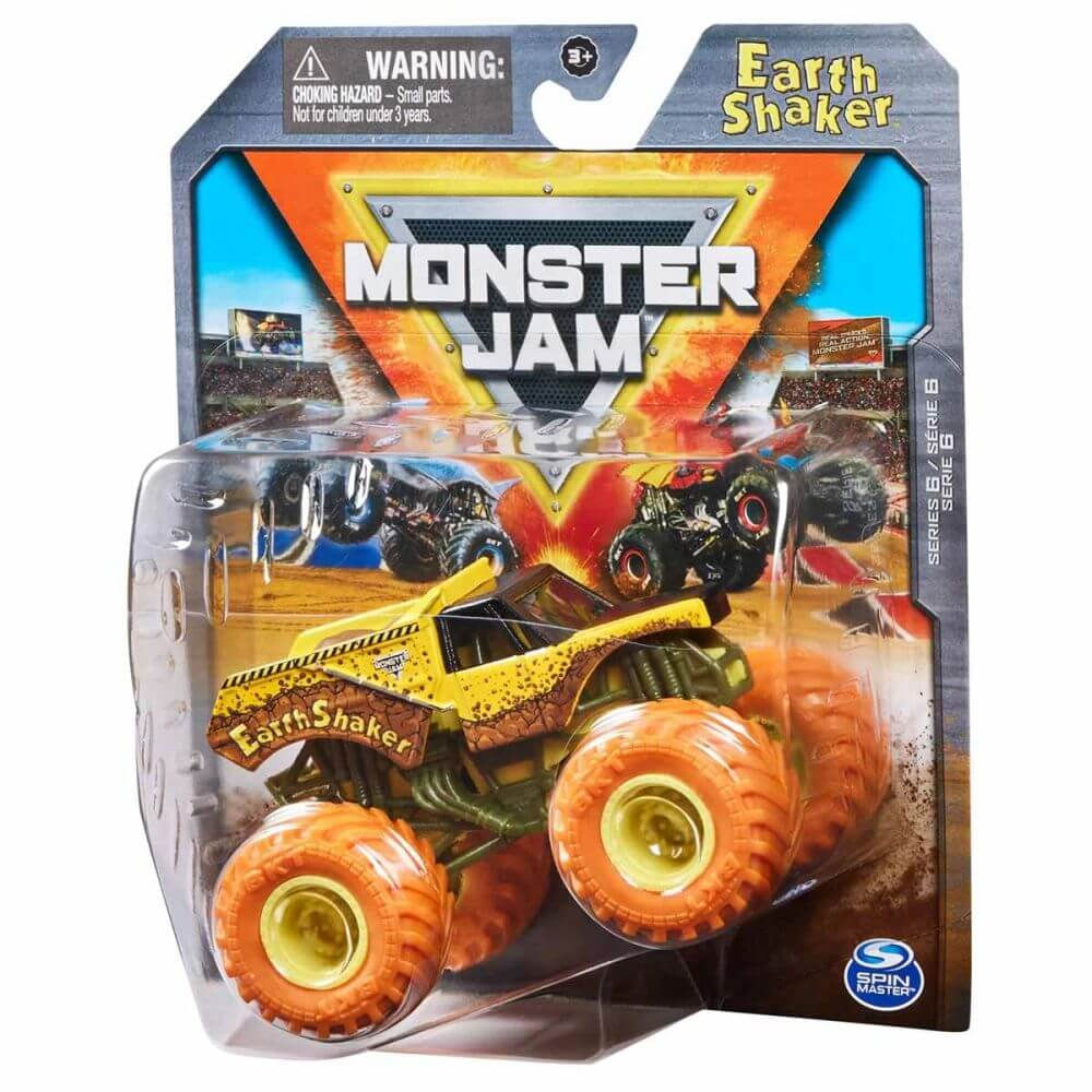 Carrinho Miniatura Monster Jam 1:64 - Earth Shaker - Sunny - Ri Happy