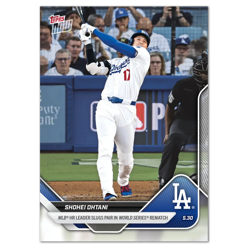 MLB Topps NOW®で大谷翔平の伝説的なシーズンを振り返る(レギュラー