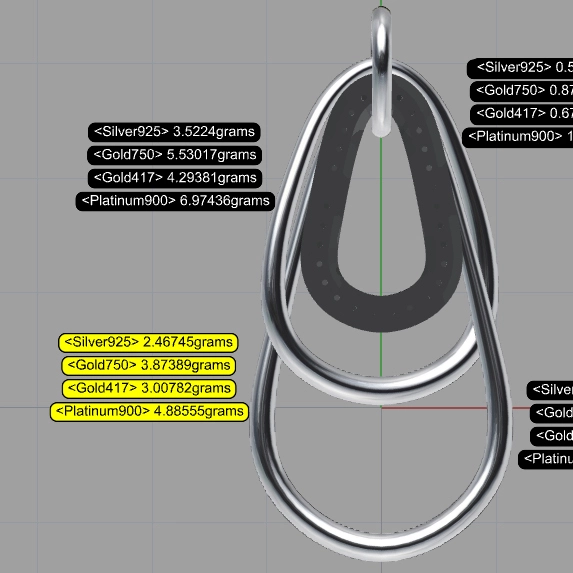 ジュエリーCADソフト | RhinoEvance