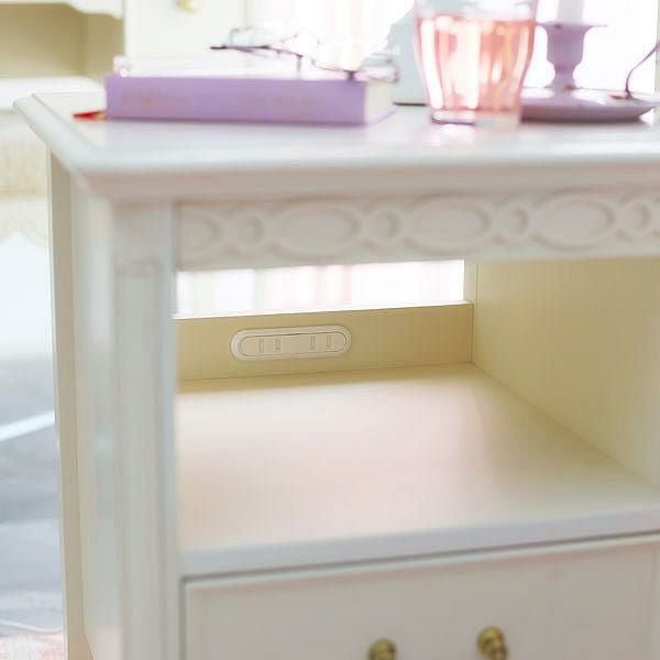 直送】ジャルダンサイドチェスト｜かわいいお姫様インテリア家具・雑貨